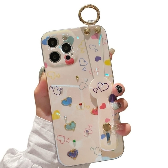 iPhone 13 Pro Case with phone grip iPhone 13 Pro case for Women - Picture 1 of 5